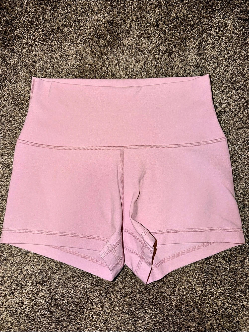 Aritzia BUTTER Cheeky Hi-Rise 3" Athletic Shorts Milkshake Pink LIMITED EDITION